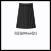 Black long skirt