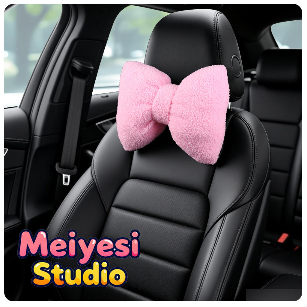 Cochecabezas de automóviles almohada de abrazamiento de cordero calentamiento de cochecabezas de automóviles de invierno protección de cuello accesorios interiores de automóviles simples