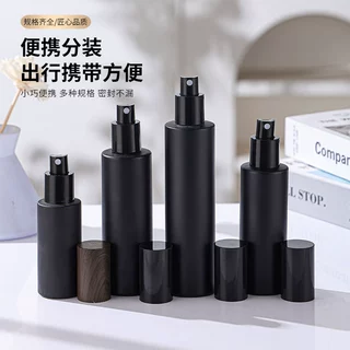 定制避光玻璃喷雾瓶乳液按压瓶化妆品分装瓶补水细雾分装小样空瓶