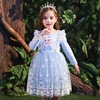 Small princess costume, skirt, dress, 2023 collection, “Frozen”