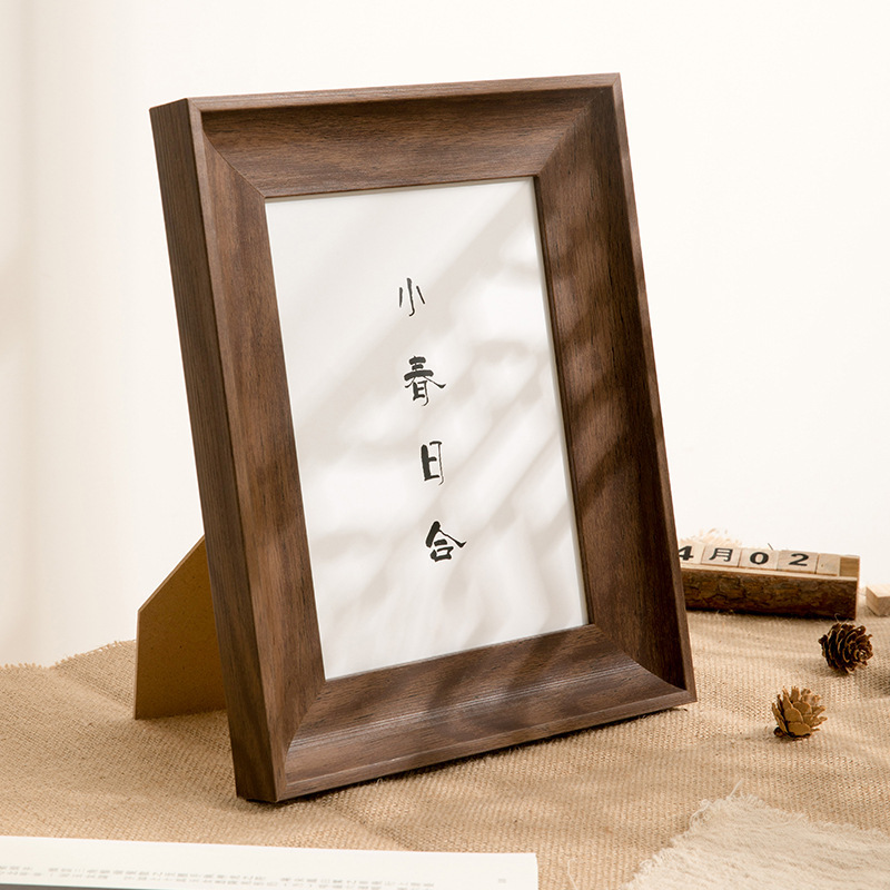 Photo frame table simple ins small 6 inch 7 inch 10 photo studio photo wall decoration handwritten calligraphy and painting photo frame wholesale
