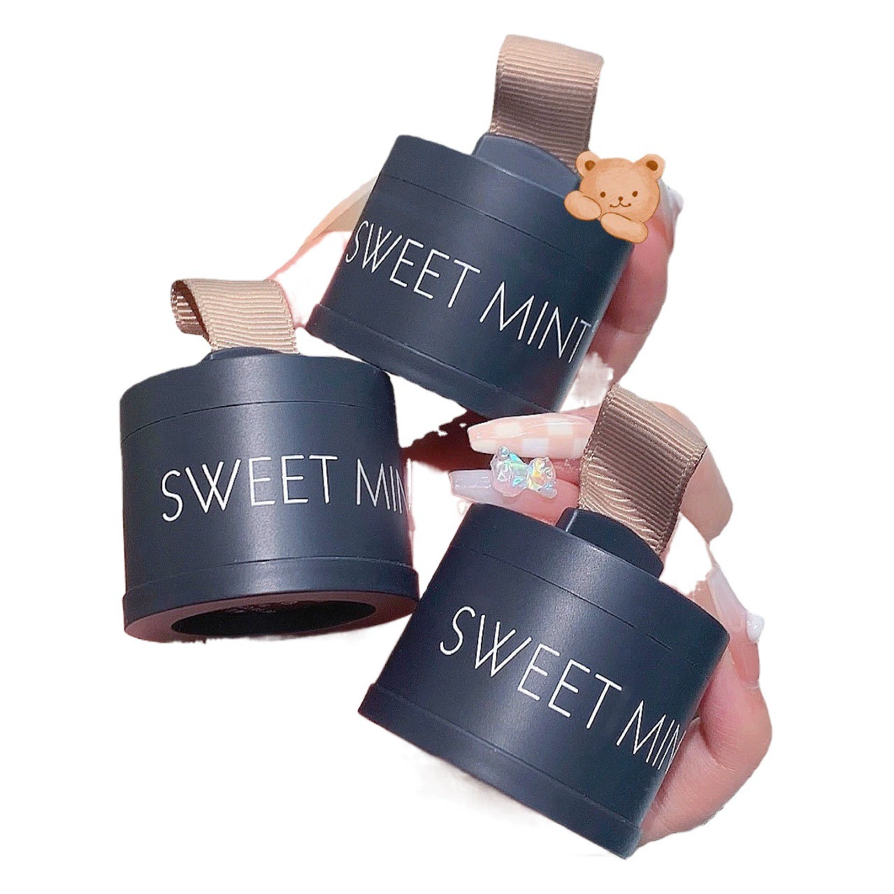 SWEET MINT мягкая матовая пудра для линии роста волос, пушистая пудра, контурная пудра, модификация теней, заполняет линию роста волос на лбу