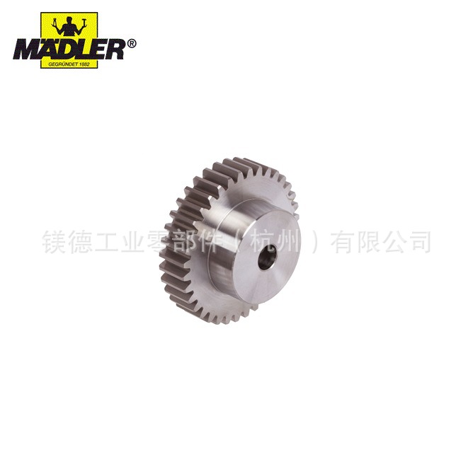 Maedler 正齿轮 钢质 带或不带轮毂 直齿 模数 2 - 4