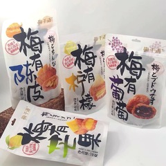 梅千語梅有芒果70g袋裝話梅夾陳皮葡萄乾檸檬干茶配孕婦零食批發