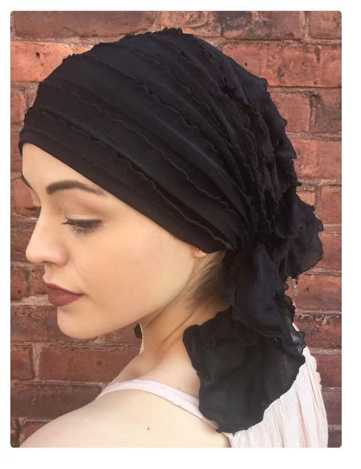 55g Weight Hijab Hats Type Daily, Street Occasion Polyester Material Solid Color Pattern All Seasons Season Women's Gender Casual, Classic Style Style Eaveless Rim Women's Casual Classic Style Solid Color Polyester Hijab 无