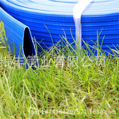 PVC软水管13型16型红胶帆布带船用水龙带出俄罗斯波兰乌克兰