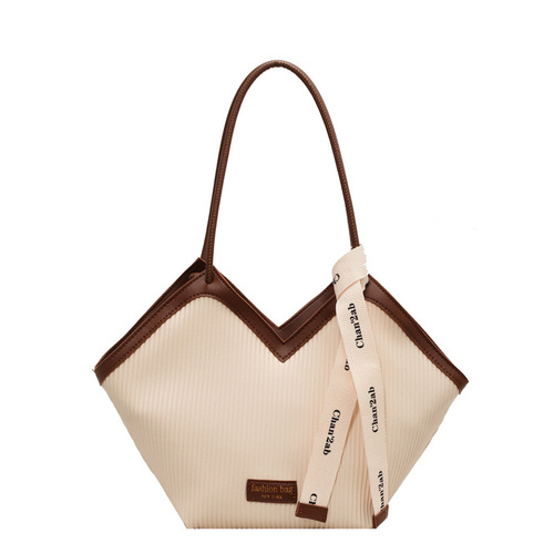 大容量包包女2024新款高级感通勤上班单肩挎包腋下上课托特手提包