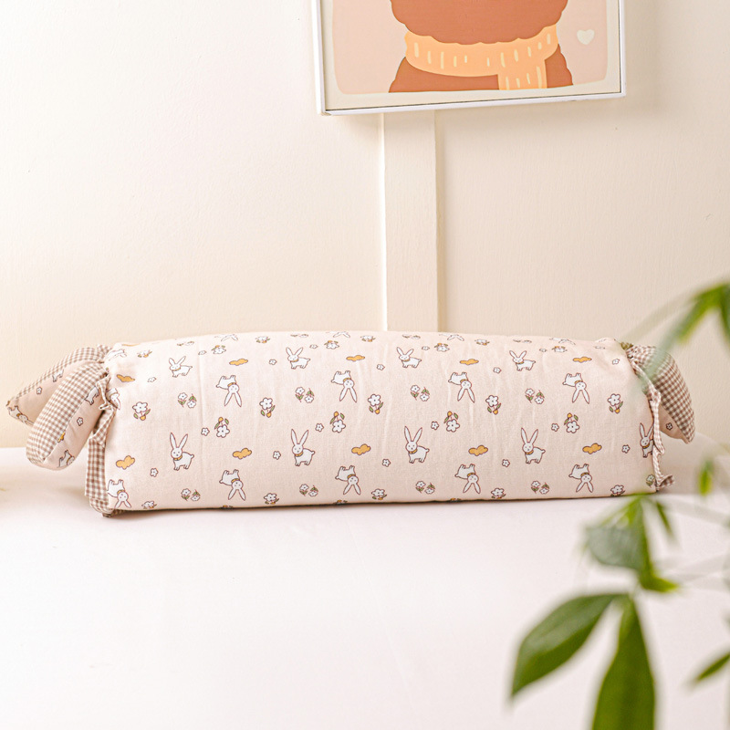 목가적인 토끼 꽃 패턴 4