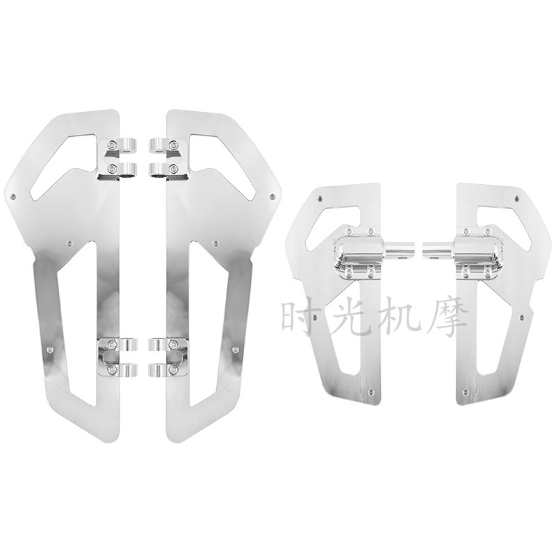 Suitable for Harley Soft-tail Fat Boy Heirator Big Glider Street Road King CVO Road Front and Rear Pedals Large Pedals