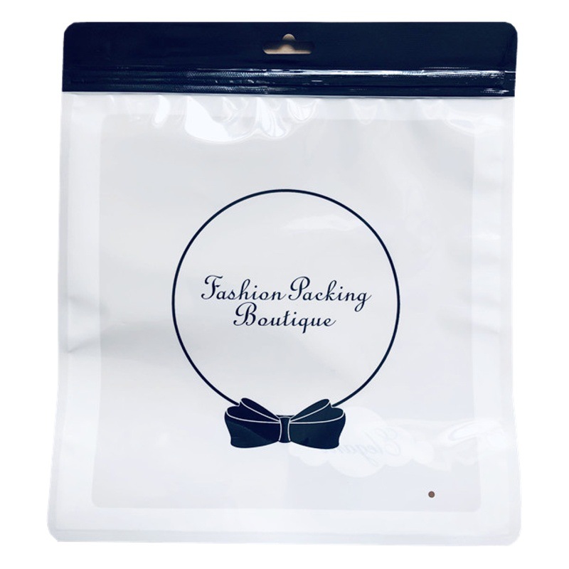 Bolsa de embalaje de ropa interior necesidades diarias embalaje de ropa bolsa ziplock bolsa de embalaje compuesto transparente de estilo múltiple suministro directo de fábrica