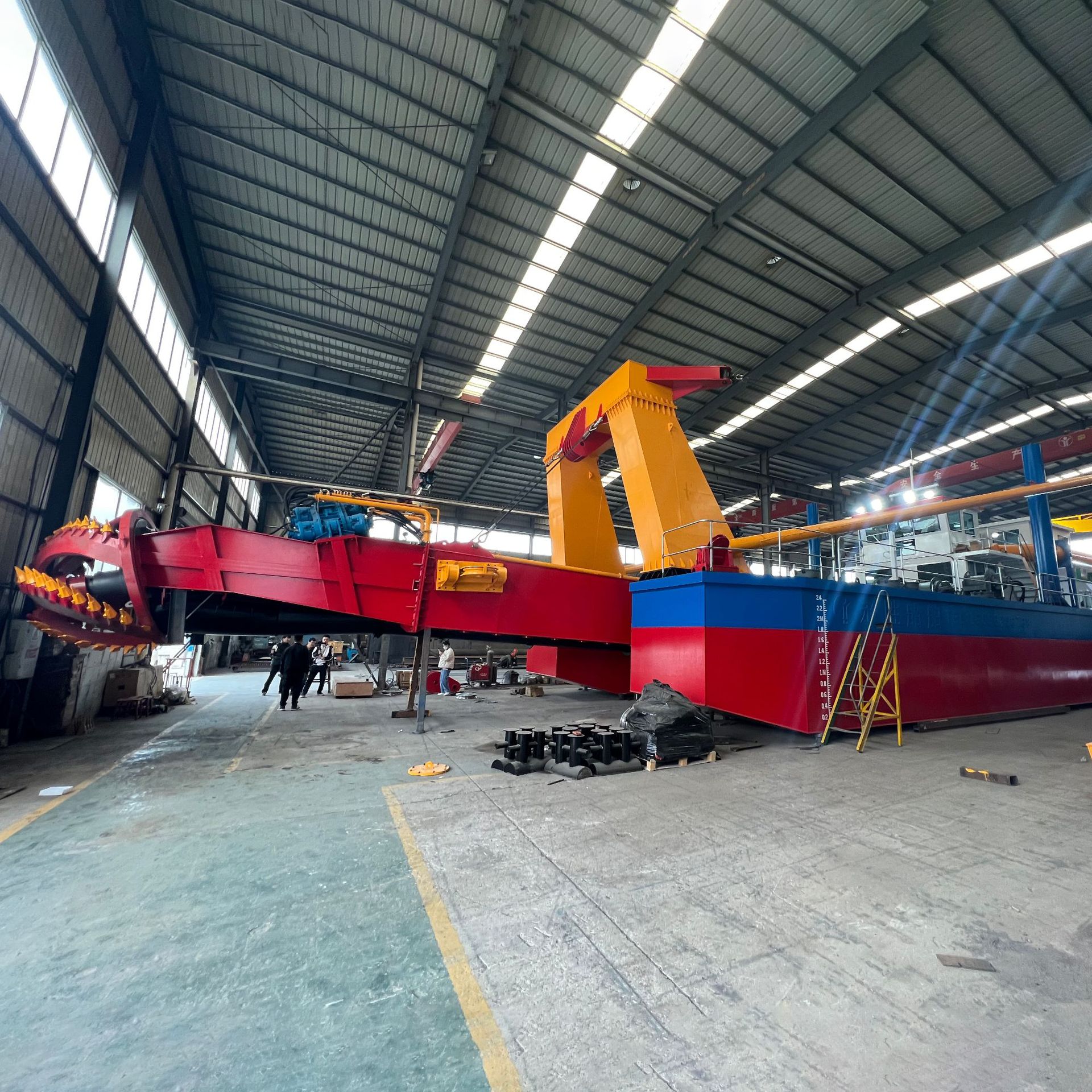 广东省潮州市全液压绞吸船 小型清淤船 绞吸式挖泥船 抽沙船