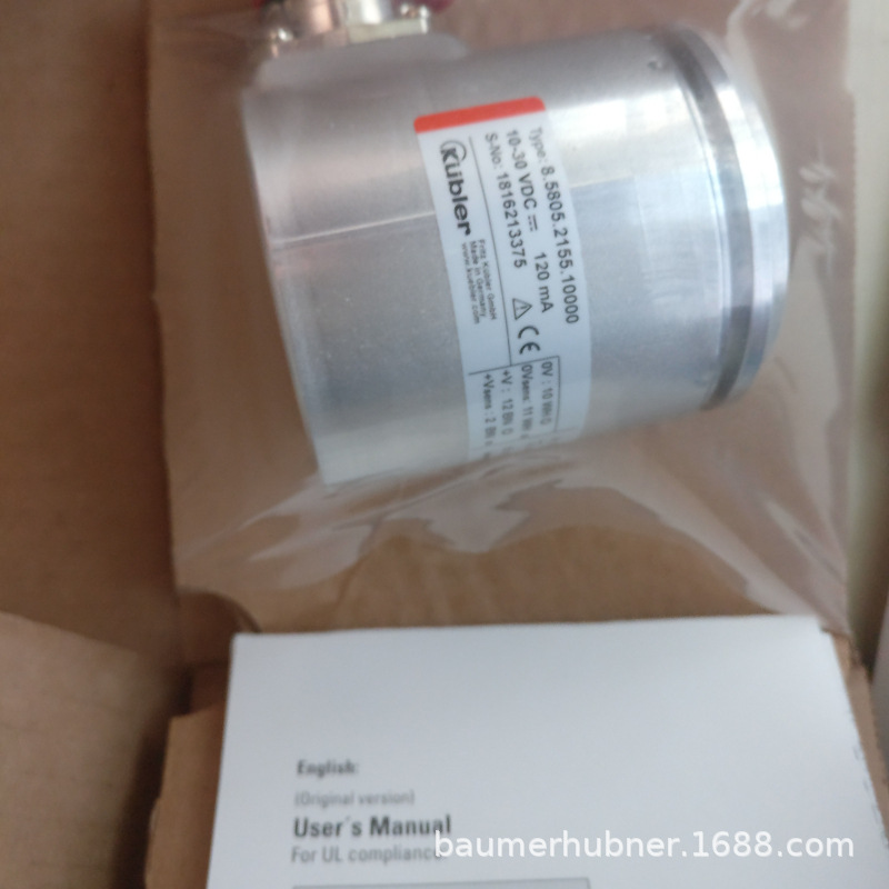 库伯勒角度编码器8.5820.3841.1000大孔径编码器