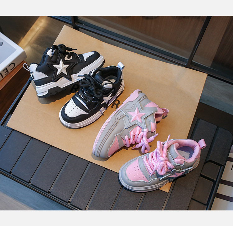 Semelle souple pour enfants, nouvelle édition coréenne, automne/hiver 2024, peluche confortable et chaude, sport pour garçons, petites filles, Cricket_voghion.com