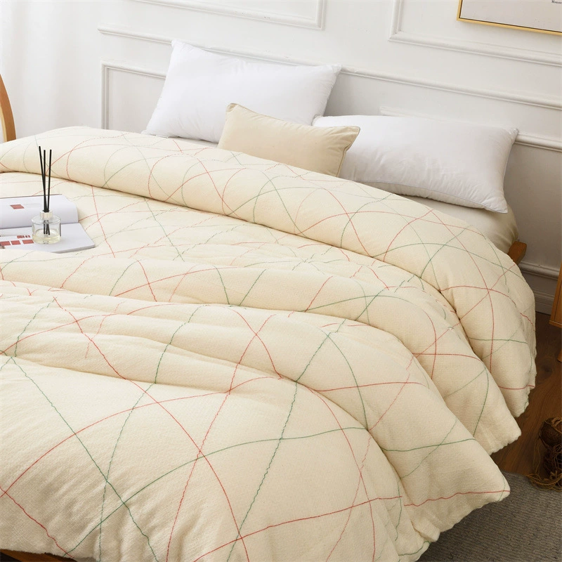 Cotton duvet thicker bedding, multiple warmth grades, sizes 90×200–200×230 cm