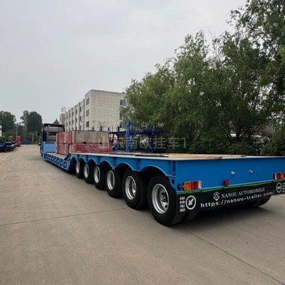 Cross-Border Six-Axis Heavy-Duty Low-Bed Ağır yük qoşquları