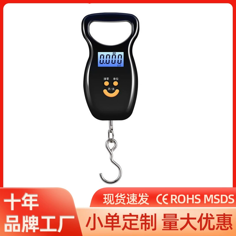 Высокоточные мини портативные электронные весы 50 кг портативные домашние Экспресс-взвешивания малые весы пружинный маленький крючок для овощей