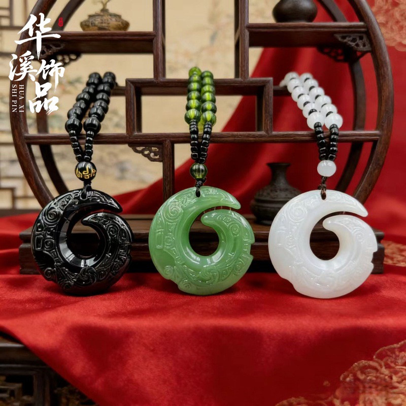 Fortune-Turning Pendant Necklace, Popular Overseas Pendant, Unisex Versatile, Various Styles and Colors, Wholesale and Dropshipping for Tourist Attractions
