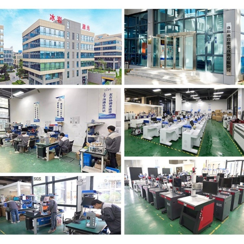 Máquina de marcado láser portátil Máquina de marcado y marcado de etiquetas de metal de acero inoxidable Exportación de fábrica integrada de escritorio