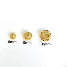 14k����ɫĥɰ�U���� С���� ɢ�� diy�ֹ����鴮 �����Ʒ���