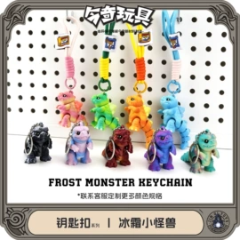 塑料工艺品;钥匙扣及钥匙扣配件;冰箱贴