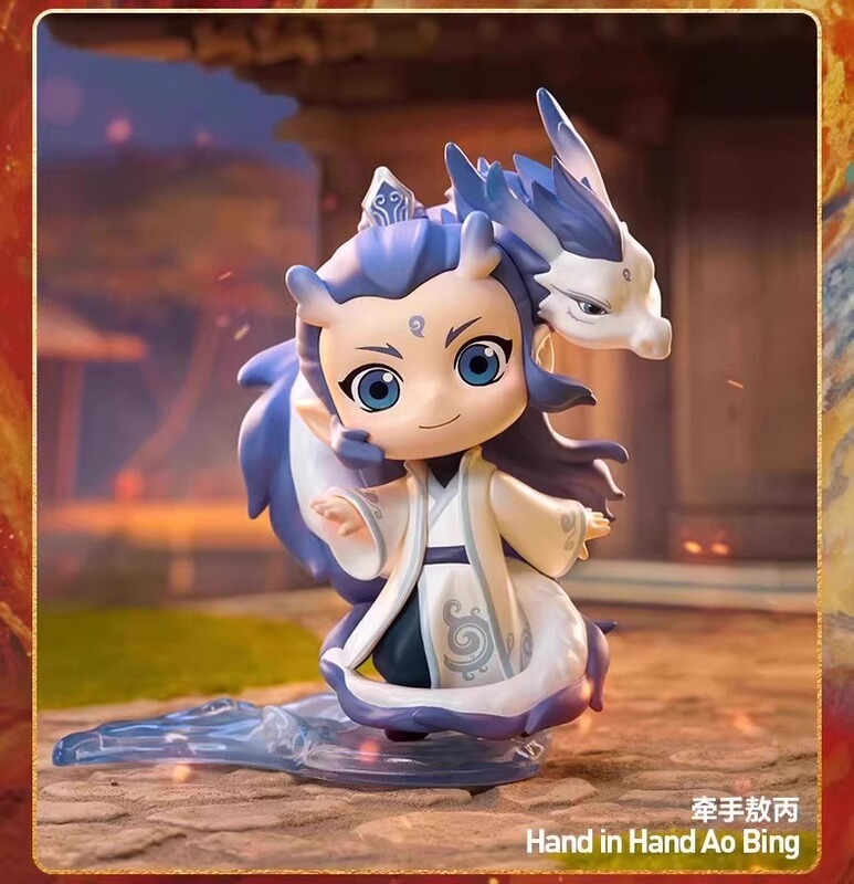 ネザ 2 魔児海の混乱天然絆シリーズ人形フィギュア装飾品降誕周辺おもちゃ Ao Bing ブラインドボックス|undefined