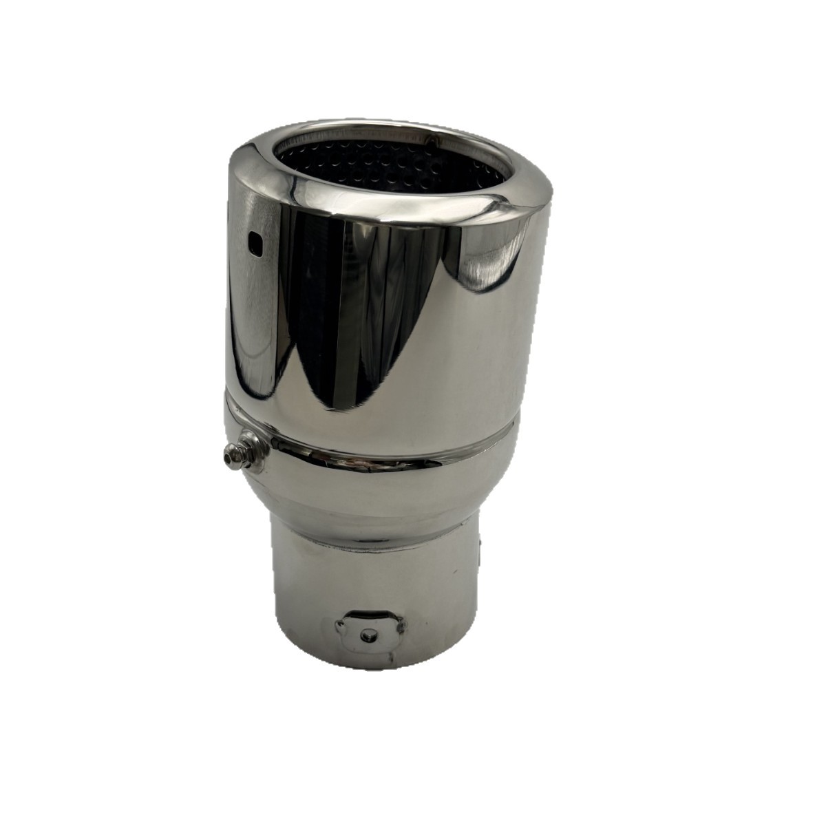 Specialized tailpipe for car exhaust modification, stainless steel single-tube exhaust pipe decorative accessory, universal exhaust cover