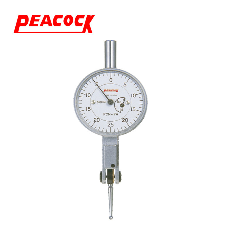 孔雀PEACOCK0.01mm杠杆指示表上下自动切换型PCN-7A