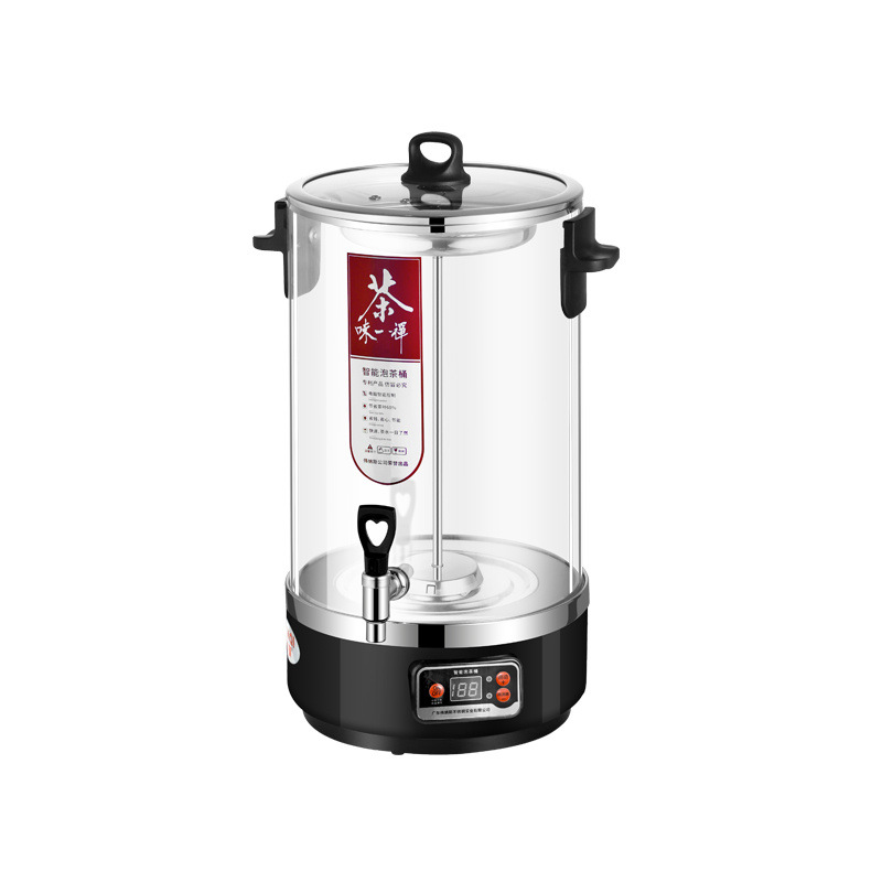 barril de té inteligente automático de alta capacidad comercial hervidor de té vapor eléctrico hervidor de té vapor hervidor de té de salud hervidor de té
