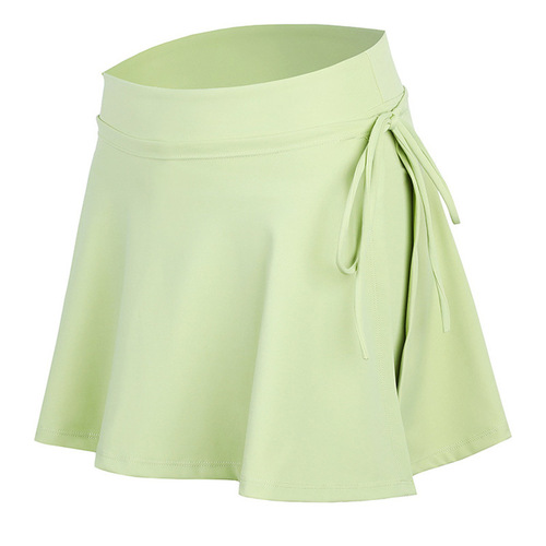 Summer Yoga Shorts with Drawstring Hip-Lifting High-Waist Pseudo-Two-Piece, Non-Slip Fitness Exercise Shorts, Quick-Drying Women's Outerwear