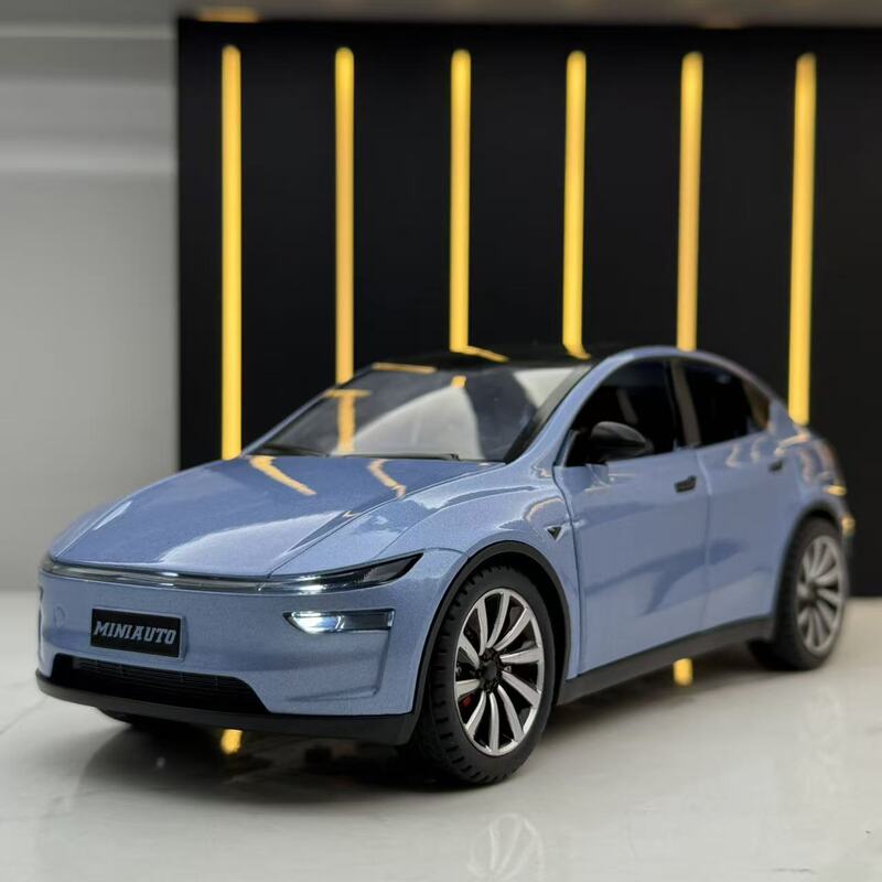 Jianyuan Alloy Car Model 1:24 Scale American Electric Car Y Renovated Version Off-Road Vehicle with Sound and Light Children's Toy Car Model Display Piece Jianyuan Alloy Car Model 1:24 Scale American Electric Car Y Renovated Version Off-Road Vehicle with Sound and Light Children's Toy Car Model Display Piece