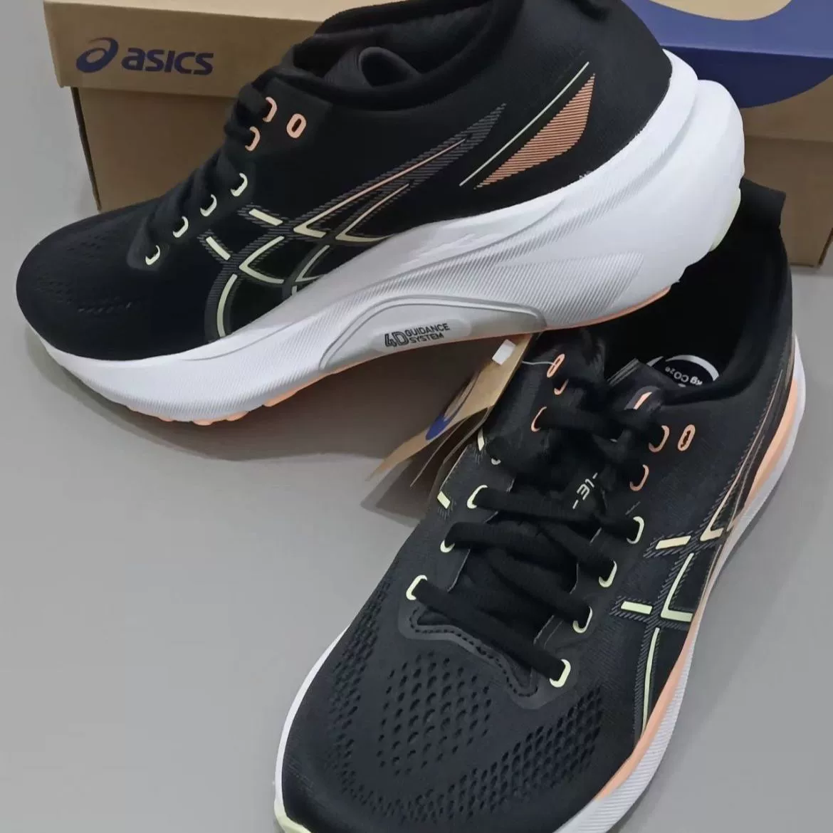 Беговые кроссовки ASICS Kayano 31 — стабильная поддержка, дышащие, амортизация (EU 36–45)