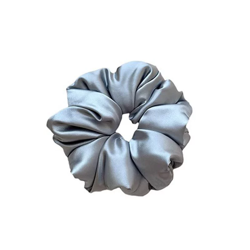 2025 новая элитная подушка для сна hair ring для женщин однотонная атласная коса для хвоста высокая резинка для хвоста большая толщина кольцо