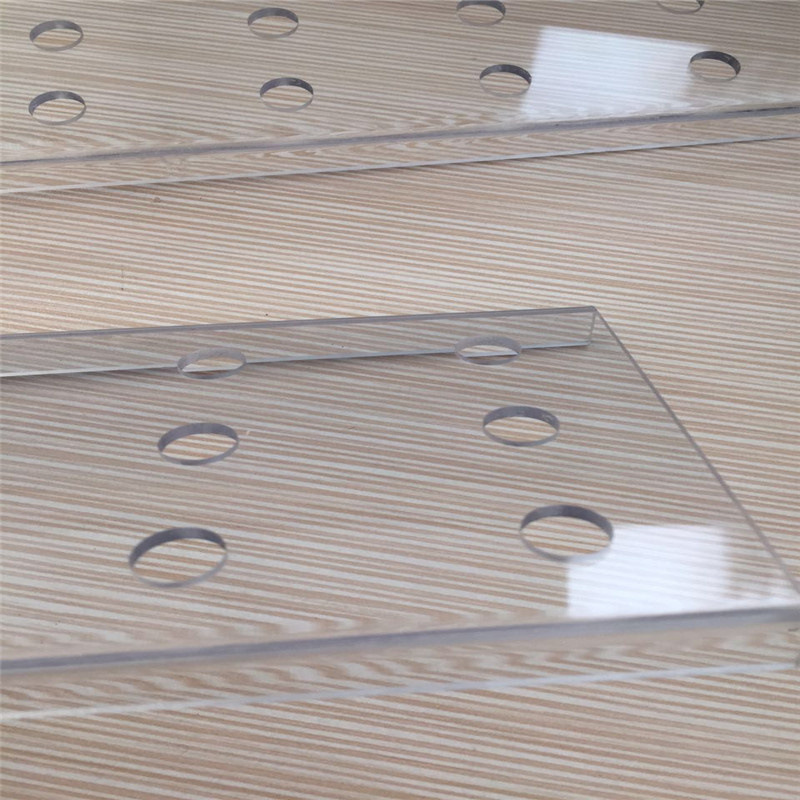 高透明PC板折弯抗撞击阻燃隔音高透明耐力板折弯成型加工雕刻