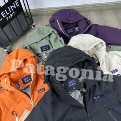 高品质跨境外贸巴塔pata系列轻量级户外连帽冲锋棉服外套情侣男女