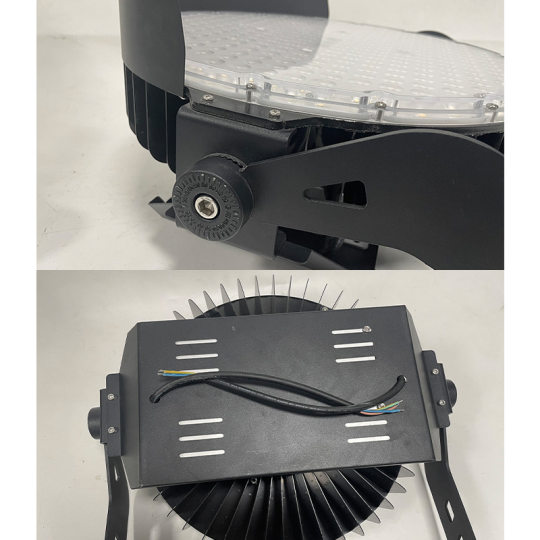 Factory bright round stadium light 300W stadium high pole light led outdoor professional square light 600W lighting