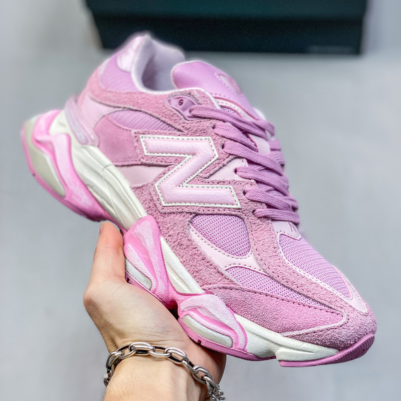 Factory Outlet Cross-border 9060 Elephant Hoof pink Torre Shoes All-match Sports Men's and Women's Low-top Casual Shoes