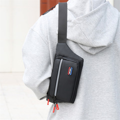 Multifunctional minimalist stylish waist bag casual versatile men's chest bag business commuting single shoulder crossbody bag foreign trade wholesale