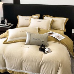 輕奢高級感冬季加厚保暖牛奶絨四件套冬天床上珊瑚絨高端床單被套