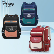 新款米奇小学生书包男孩书包1-3-6年级小学生书包英伦风护脊背包