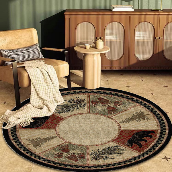 country retro carpet for living room