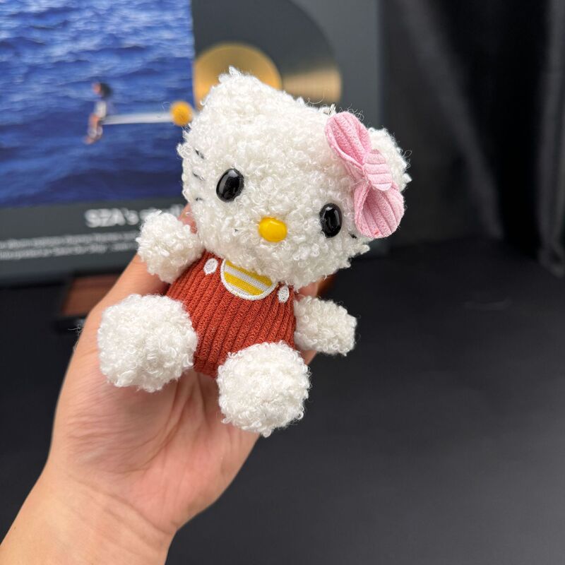 漫画水泳リングキティペンダントぬいぐるみかわいい新しいハローキティスクールバッグペンダントキーホルダー人形|undefined