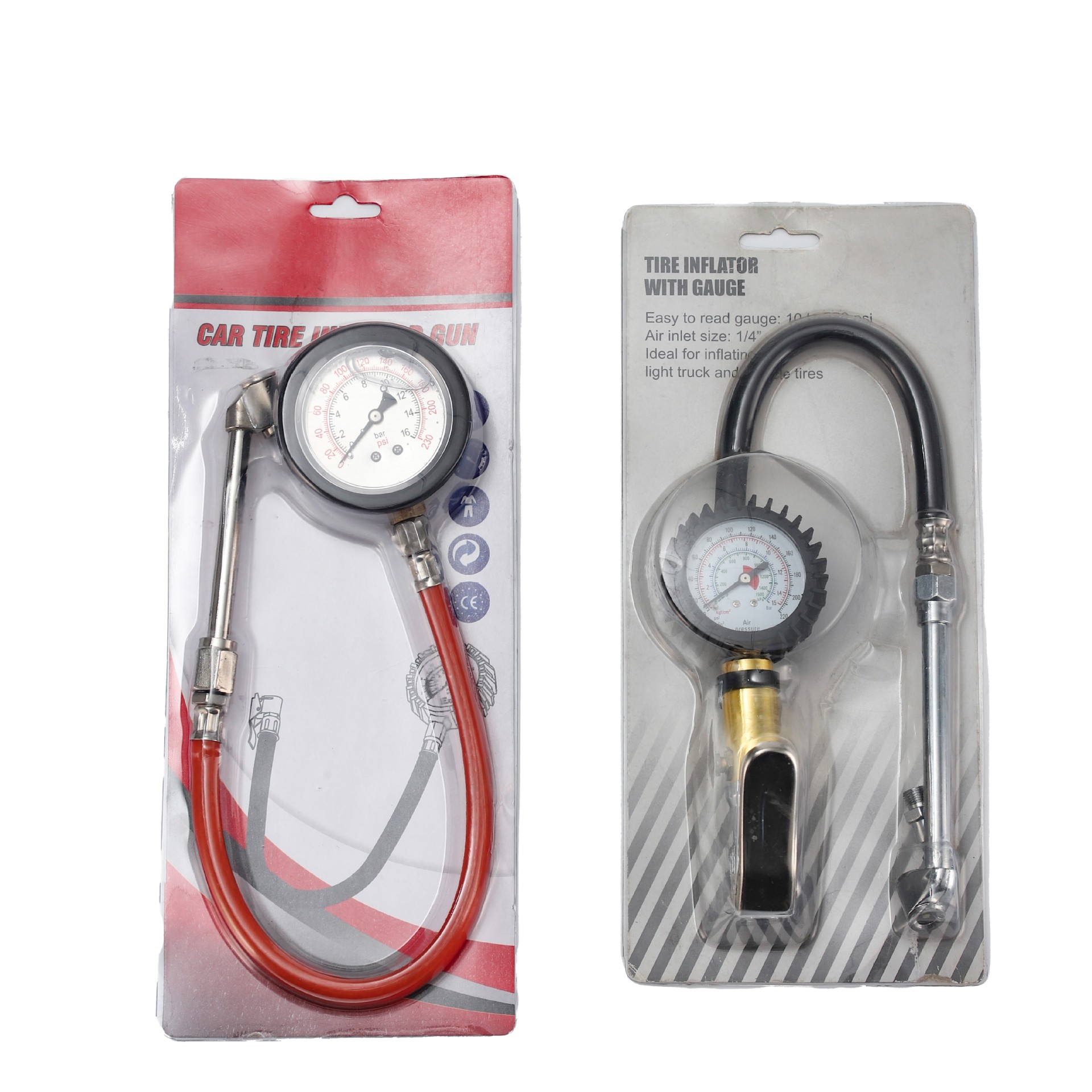 Air Pressure Gauge for Tires, Tire Pressure Meter, Digital Display Pressure Gauge, Deflation Pressure Gauge, Car-Mounted