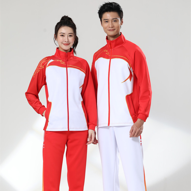 (2개) 긴 소매 남녀 배드민턴 세트 새로운 가을과 겨울 풀 풀 트레이닝 세트 탑 외관 상 수상 코트 탁구 세트