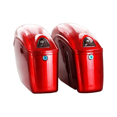 v16 side thickening tool – Motorcycle trunk - k8-red-pair-without-rack