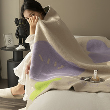 网红毛毯空调毯秋冬季被子办公室午睡毯子法兰绒沙发毯单人小盖毯