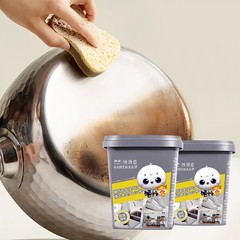 Japanese Kamiyada Snow Peace Pot Special Cleaning Paste Stainless Steel Decontaminating Paste Powerful Kitchen Pot Bottom Black Stain Rust Removal