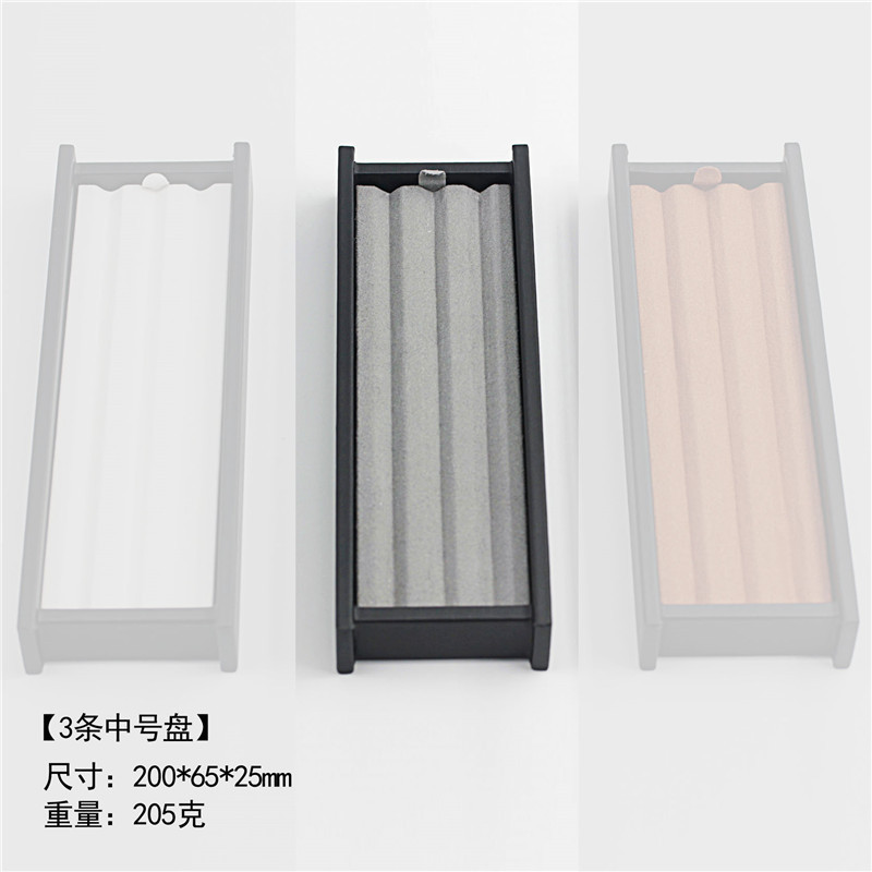 皮质收纳托盘产品珠宝盒宝石戒面裸石PU彩宝展示看货盘珠彭泉|undefined