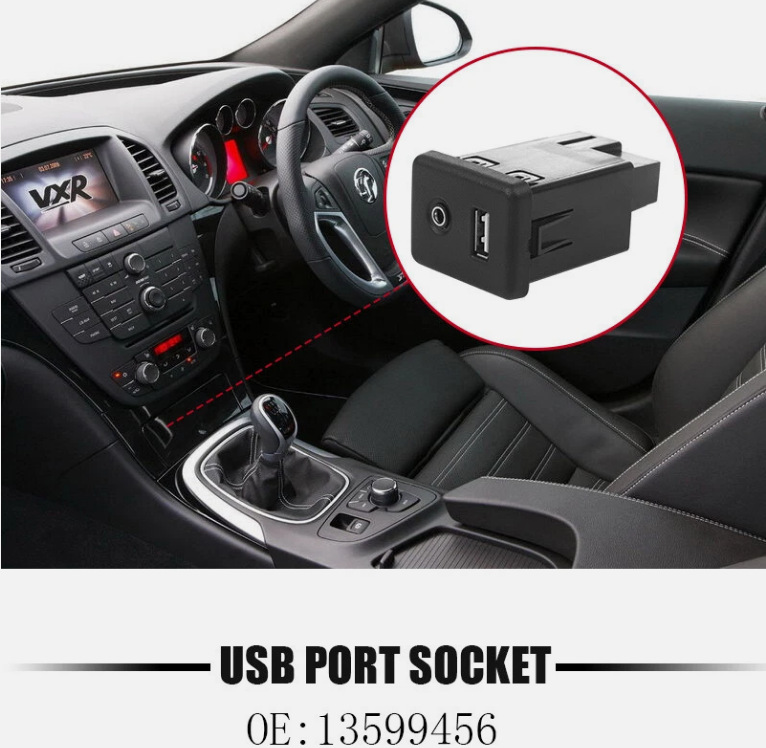 Cruze Malibu Regal USB Charging Socket Original Compatible Plug-And-Play Car Accessory