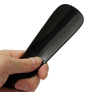 16cm plastic shoehorn PP plastic small shoehorn gift shoehorn shoe wear black red gold wholesale