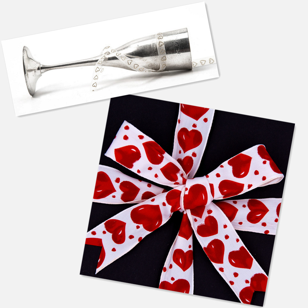 Transfronterizos Amazon nuevos productos estampados XO labio rojo cinta de San Valentín mano correa de flores romántico coche en stock